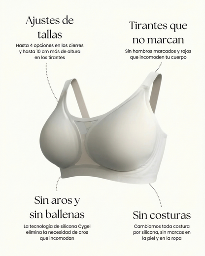 Sujetador Encanto Plus Size - Sujeción Sin Aros