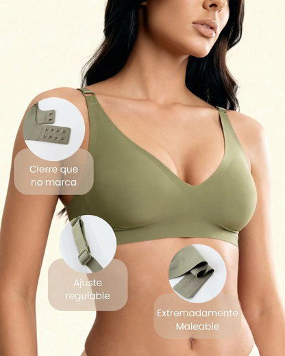 Sujetador Fit Con Tirantes Finos y Copas Con Relleno Extraíble – Comodidad y Ajuste Perfecto