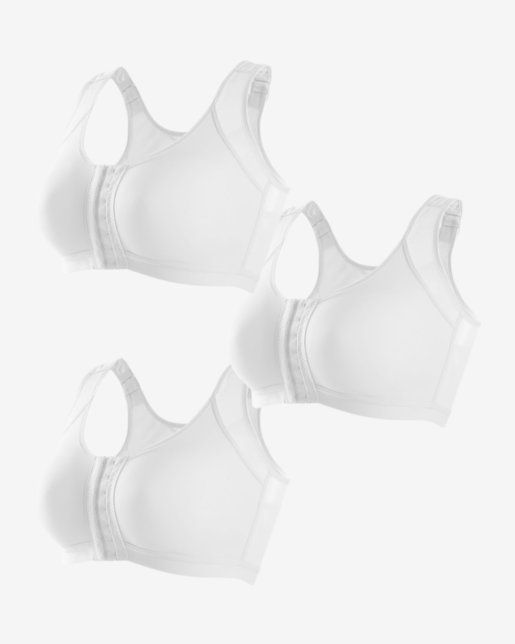 Sujetador Corrector de Postura Sin Aros con Cierre Frontal y Alta Sujeción