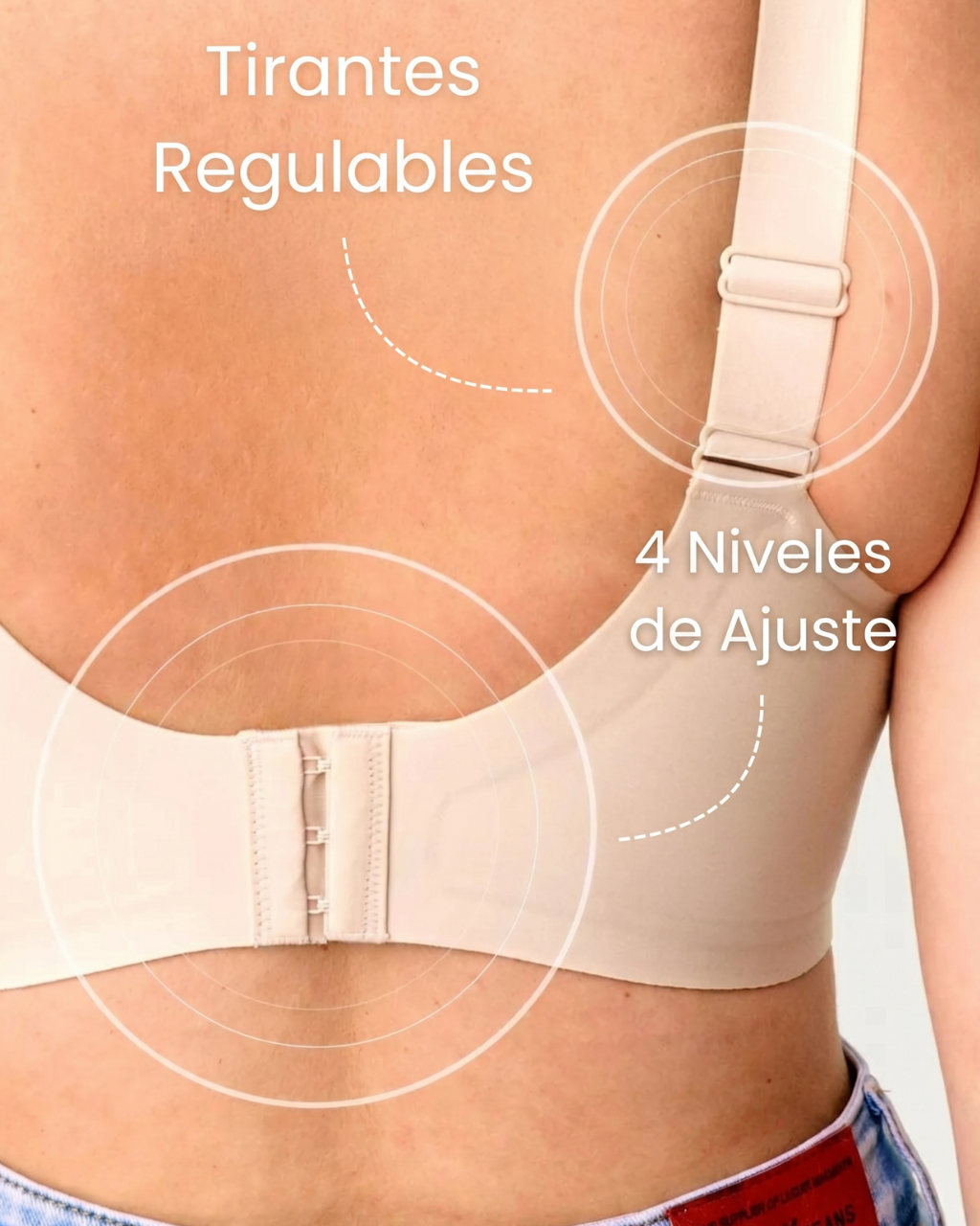 Sujetador de Compresión Diario - Modelador de Talla Grande Cómodo