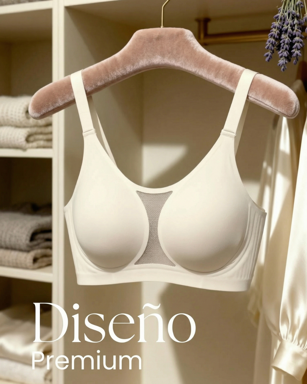 Sujetador Encanto Plus Size - Sujeción Sin Aros