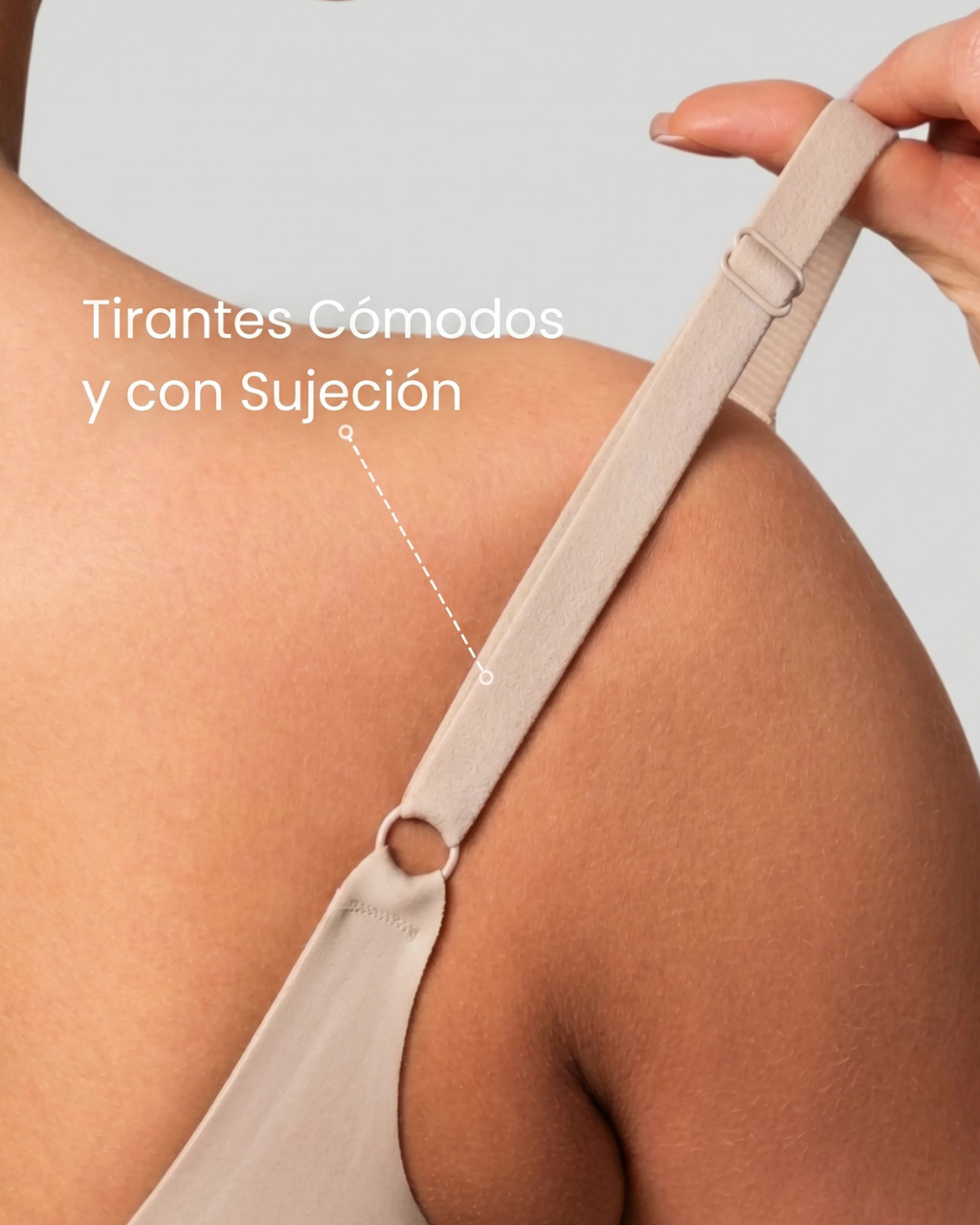 Sujetador Confort Premium Fit Con Tirantes Finos - Confort Superior y Ajuste Perfecto