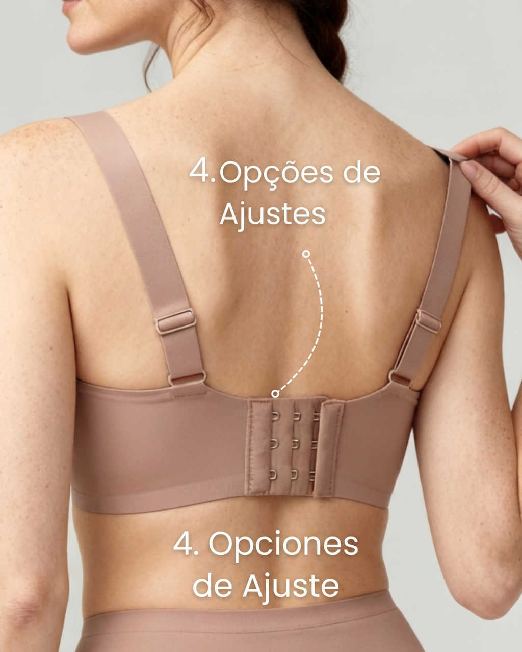 Sujetador de Compresión Diario - Modelador de Talla Grande Cómodo