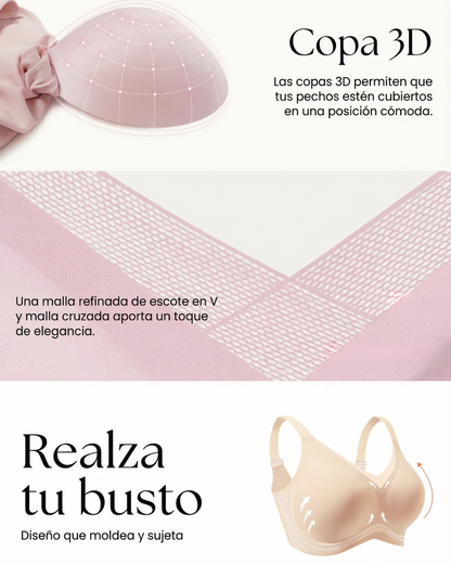 Sujetador Elegance Talla Plus: Comodidad y Sofisticación Sin Aros