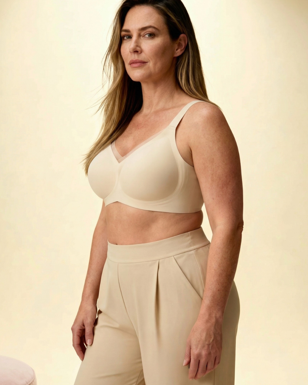 Sujetador Elegance Talla Plus: Comodidad y Sofisticación Sin Aros