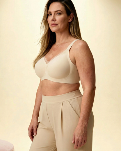 Sujetador Elegance Talla Plus: Comodidad y Sofisticación Sin Aros