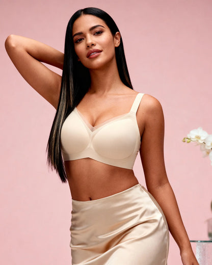 Sujetador Elegance Talla Plus: Comodidad y Sofisticación Sin Aros