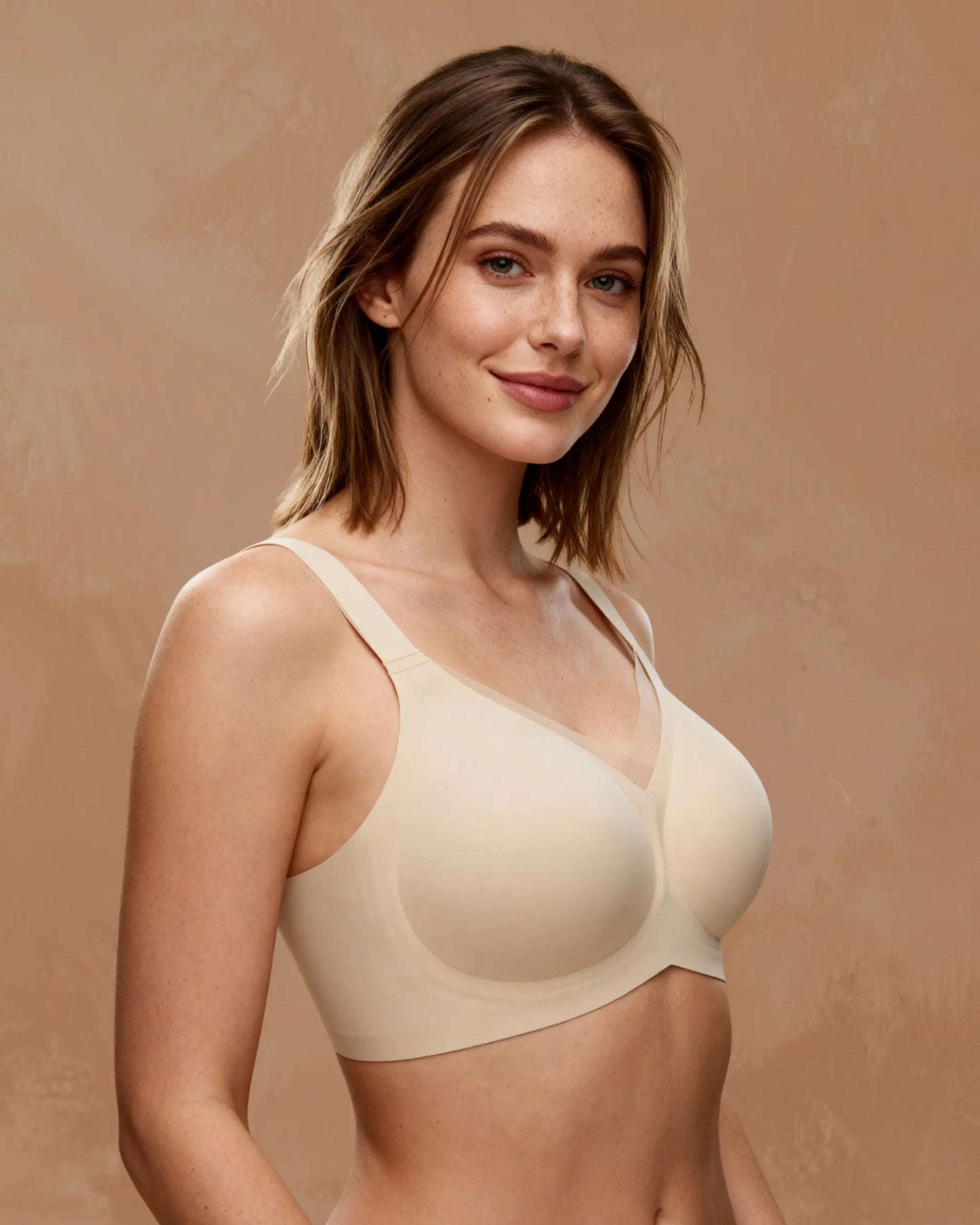 Sujetador Elegance Talla Plus: Comodidad y Sofisticación Sin Aros